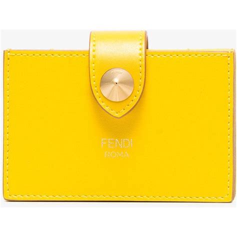 yellow eye fendi wallet|realreal Fendi wallet.